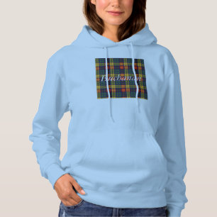Sudadera Tartán del escocés de la tela escocesa del clan
