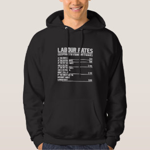Sudadera Tasa de mano de obra de los electrotécnicos por ho