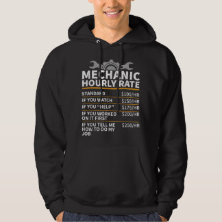 Sudadera Tasa horaria mecánica , mecánica 