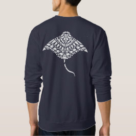 Sudadera Tattoo Manta Ray polinesio