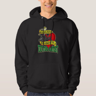 Sudadera Tattoo Studio Tattooist My Hearonts Pertenece A Un
