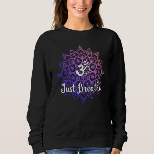 Sudadera Tattoodiseño puro y sagrado Yoga Breathe Mandala