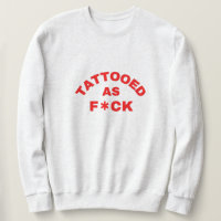 Tatuado como una camiseta genial de mierda