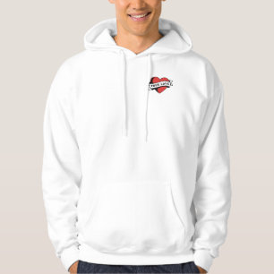 Sudadera Tatuaje de corazón de amor verdadero Diseño de r