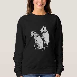 Sudadera Tatuaje de Pitbull Dalmatian  Tatuaje de Perro