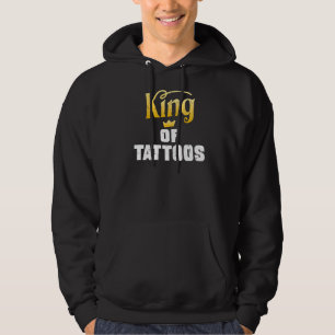 Sudadera Tatuaje De Tatuajes De Tinta De Rey De Tatuajes