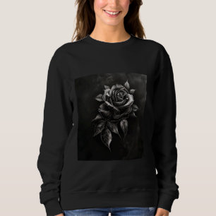 Sudadera Tatuaje rosa vintage