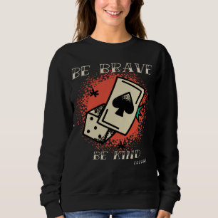 Sudadera Tatuajes Valientes y Amables Diseños Vintage 1