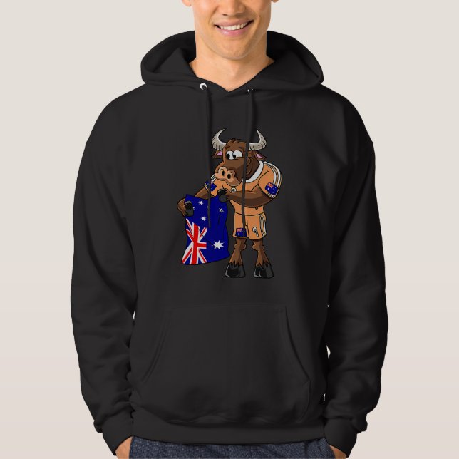 Sudadera Tauro Fan Australiano (Anverso)
