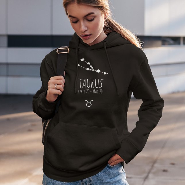 Sudadera Tauro | Hoodie de Constelación de Zodiac personali (Subido por el creador)