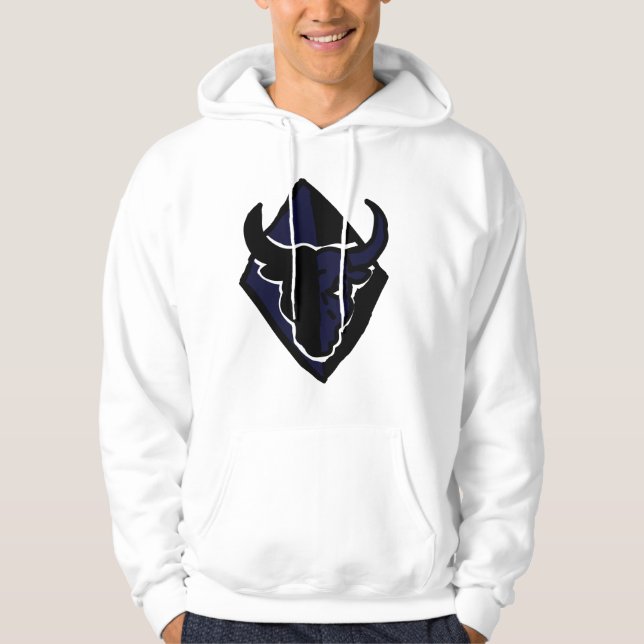 Sudadera Taurus Bull Icon – Confident Zodiac Personality  (Anverso)