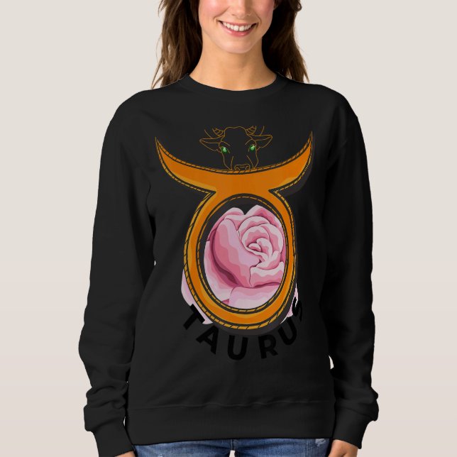 Sudadera Taurus El Toro, Aunque Suave Como Rosa (Anverso)