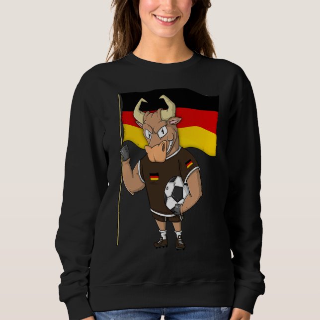 Sudadera Taurus Fan Germany (Anverso)