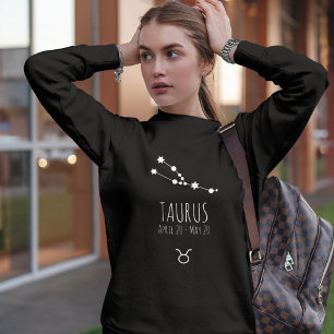 Sudadera Taurus    Personalized Zodiac Constellation