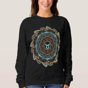 Sudadera Taurus Zodiac Mandala