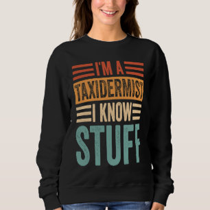 Sudadera Taxidermia Retro Taxidermista