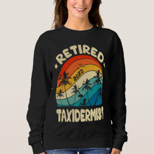Sudadera Taxidermista Jubilado Retro Antiguo Trabajador Jub