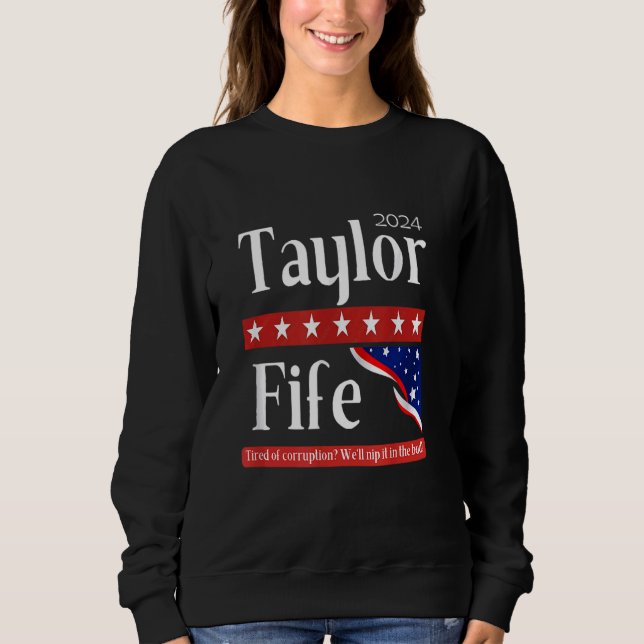 Sudadera Taylor For President 2024 (Anverso)