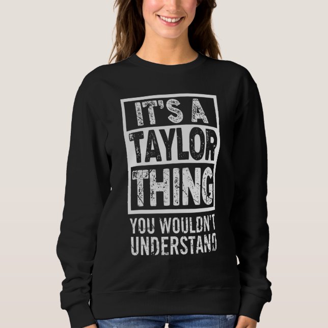 Sudadera Taylors Thing (Anverso)