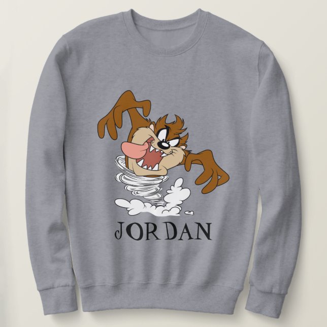 Sudadera TAZ™ Whirling Tornado (Anverso del diseño)