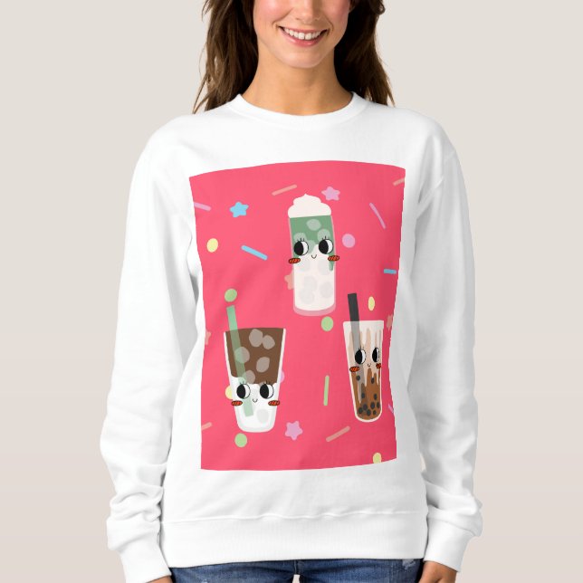 Sudadera taza de café (Anverso)