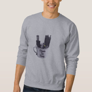 Sudadera Taza de la fiesta del té de Atlanta con la ciudad