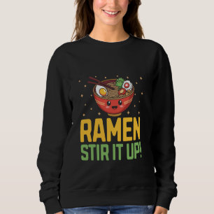 Sudadera Tazón de sopa de fideos Ramen Stir It Up