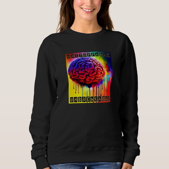 Sudadera TBI Strong  Traumatic Brain Injury  1 (Anverso)