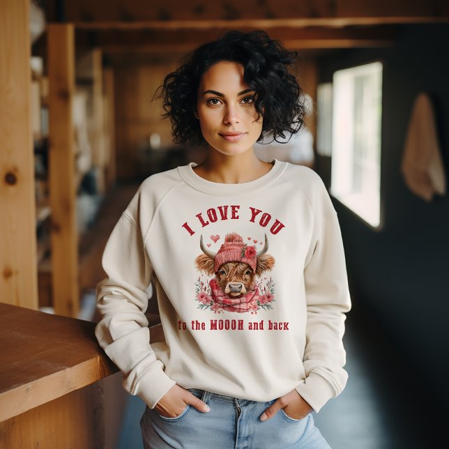 Sudadera Te Amo A La Luna Y A La Vuelta (Subido por el creador)