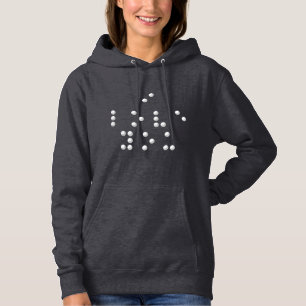 Sudadera Te amo (Braille)