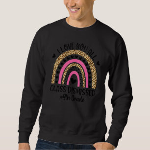 Sudadera Te amo clase desestimada de profesor de noveno gra