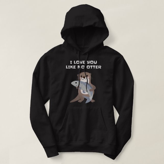 Sudadera Te Amo Como No Te Gusta  (Diseño del anverso)