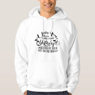 Sudadera te amo más que ayer