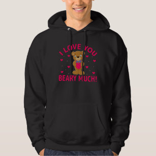 Sudadera Te Amo Mucho Teddy Bear