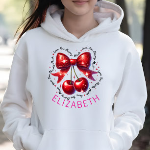 Sudadera Te amo mucho: un rosa San Valentín blanco