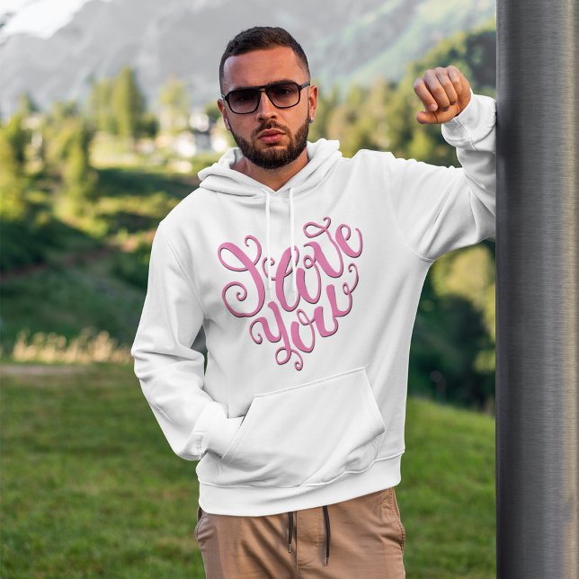 Sudadera Te Amo Rosa (Subido por el creador)