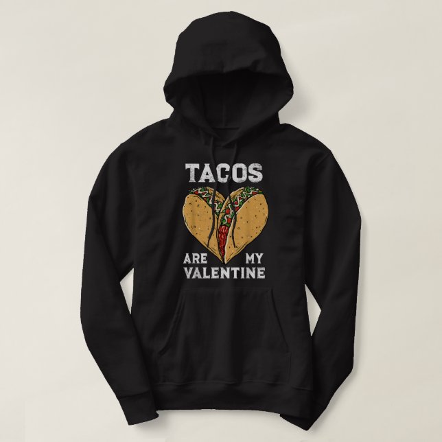 Sudadera Te Amo, Tequila, Graciosa Anti Valentine Day Tee,  (Diseño del anverso)