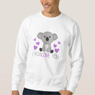 Sudadera Te Aplaudo A Koala Con Animales Cuidados Del Coraz