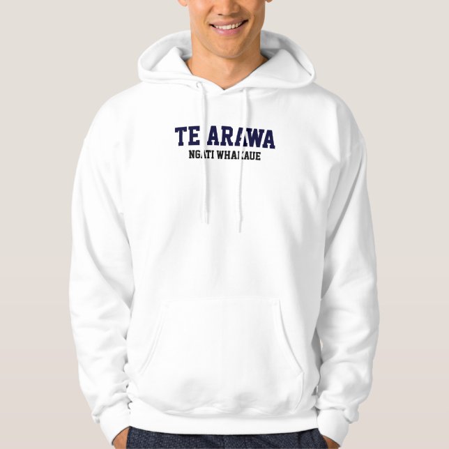 SUDADERA TE ARAWA, NGATI WHAKAUE (Anverso)