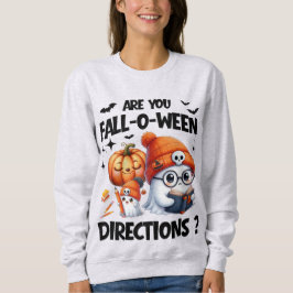 Sudadera ¿Te Caes O Ween Direcciones Docente Halloween
