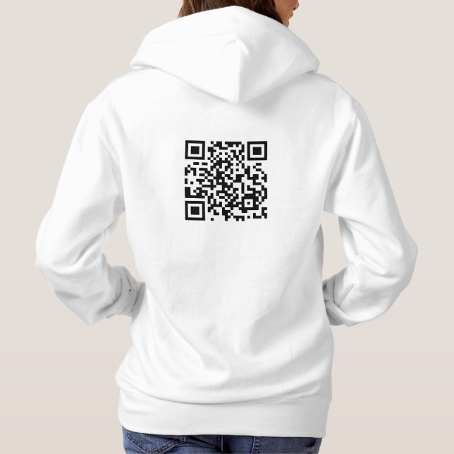 Sudadera ¿Te Casarás Conmigo? Código QR (Reverso)