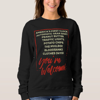 Sudadera Te Damos La Bienvenida Mes De La Historia Negra Or