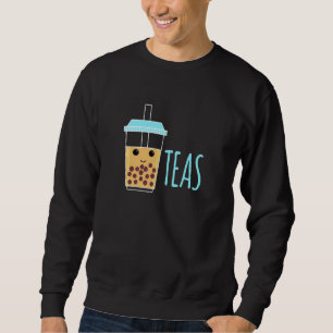 Sudadera Té de Boba Té de Burbujas Pareja Tés