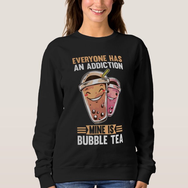 Sudadera Té de burbuja Boba Tea 1 (Anverso)