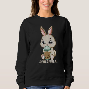 Sudadera Té de burbujas Bobaholic Bubble Tea Japonés Boba M