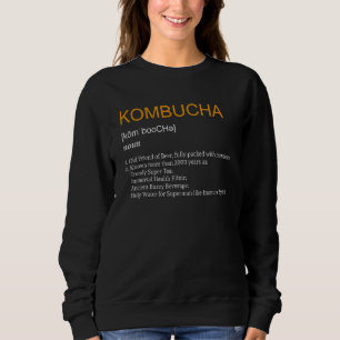 Sudadera Té de caja de definición de Kombucha