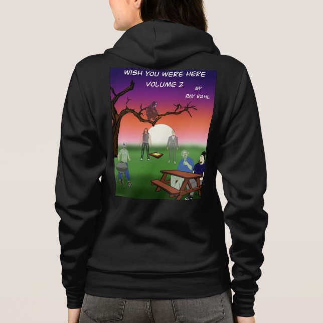 Sudadera Te deseo que estuvieras aquí 2 Zip-up (Reverso)