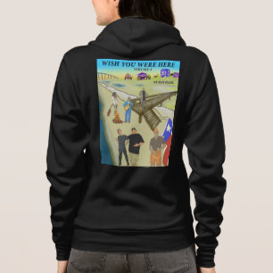 Sudadera Te deseo que estuvieras aquí 3 con cremallera