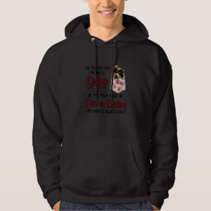 Sudadera Te estoy diciendo que no soy un perro, mi mamá Sai