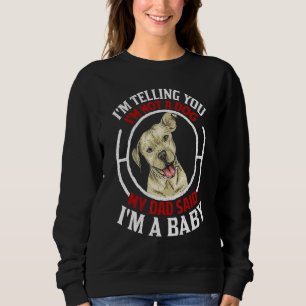 Sudadera Te estoy diciendo que no soy un perro. Mi papá dij